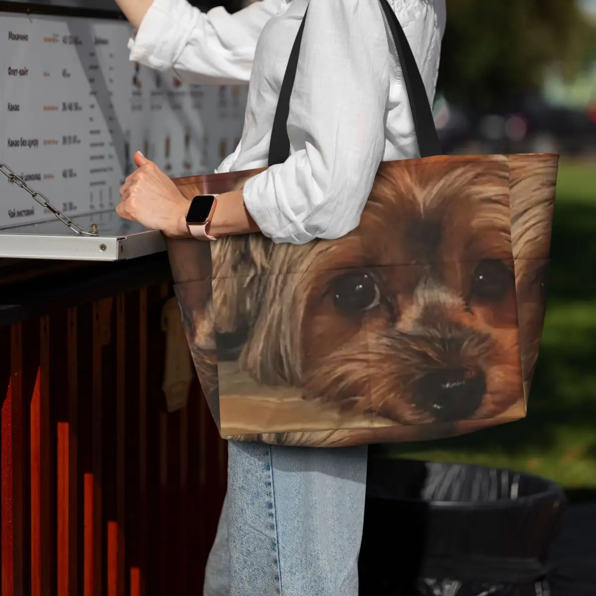 Yorkshire Terrier Yorkie Dog Beach Tote Bag Sport Gym Yoga Duffle Large Tote Bag Women Travel Bag Fitness bag
Yorkshire Terrier Yorkie Dog Beach Tote Bag Sport Gym Yoga Duffle Large Tote Bag Women Travel Bag Fitness bag