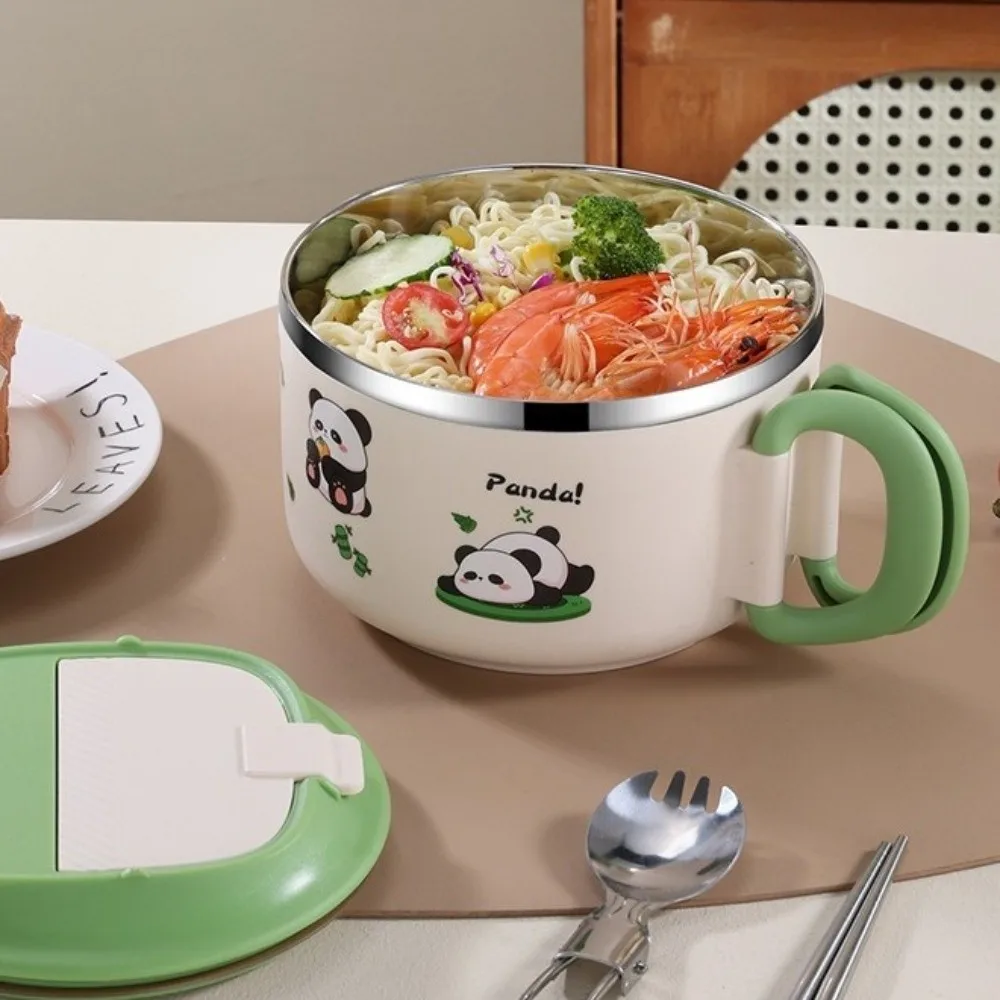 Милая миска для лапши быстрого приготовления 1000 мл из нержавеющей стали с ручкой, ланч-бокс большой емкости с крышкой, чашка для фастфуда, для пикника
Милая миска для лапши быстрого приготовления 1000 мл из нержавеющей стали с ручкой, ланч-бокс большой емкости с крышкой, чашка для фастфуда, для пикника