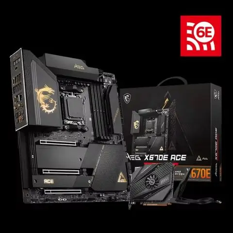 Материнская плата MSI MEG X670E ACE, поддерживает настольные процессоры AMD Ryzen серий 9000/8000/7000 DDR5, разъем памяти AM5
Материнская плата MSI MEG X670E ACE, поддерживает настольные процессоры AMD Ryzen серий 9000/8000/7000 DDR5, разъем памяти AM5