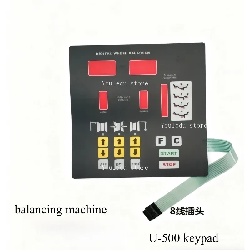 Suitable for balancing machine, balancing instrument accessories, U-500 balancing motor, button panel
Suitable for balancing machine, balancing instrument accessories, U-500 balancing motor, button panel