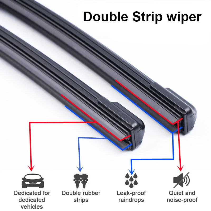 Car Wiper For Hyundai Santa Fe MX5 2024-2026 Front Double Rubber Strip Wipers Blades Cleaning Window Brushes Auto Accessories
Car Wiper For Hyundai Santa Fe MX5 2024-2026 Front Double Rubber Strip Wipers Blades Cleaning Window Brushes Auto Accessories