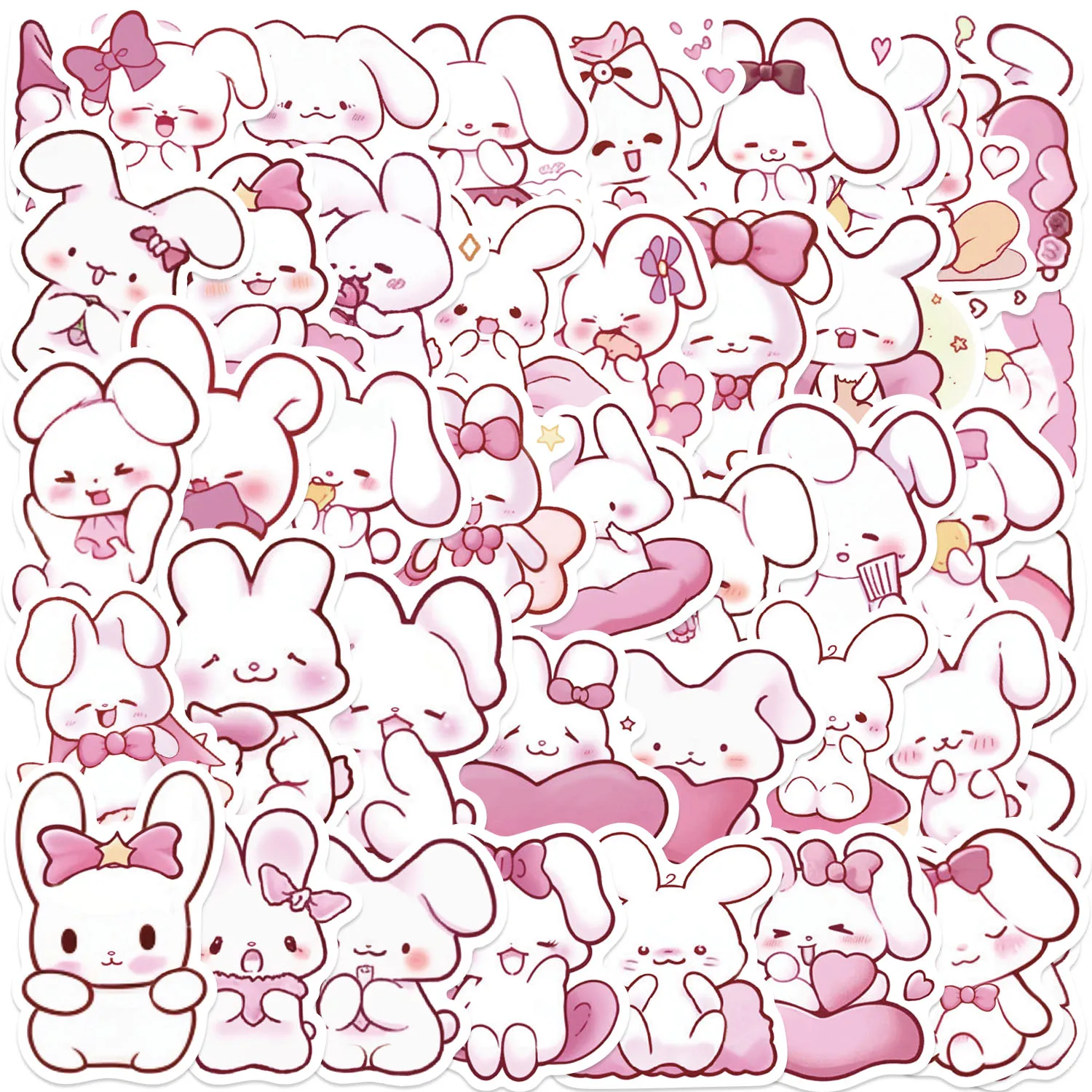 50Pcs,rabbit stickers, suitable for suitcases laptops skateboards phone cases,waterproofsticker
50Pcs,rabbit stickers, suitable for suitcases laptops skateboards phone cases,waterproofsticker