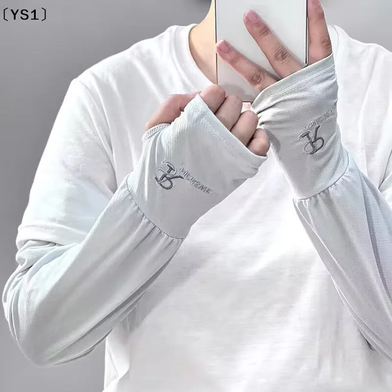 〔YS1〕1 Pair Letter Loose Ice Arm Sleeves Women Sunscreen Elastic Driving Gloves Outdoor UV Protection Arm Cover Sleeves Comforta
〔YS1〕1 Pair Letter Loose Ice Arm Sleeves Women Sunscreen Elastic Driving Gloves Outdoor UV Protection Arm Cover Sleeves Comforta