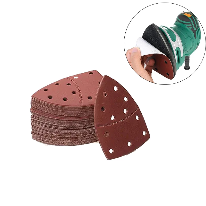 10/60pc Mouse Detail Sander Sandpaper 11 Holes Triangular Sanding Paper for Multi Sander Bosch PSM 160A Detail Palm 40-240 Grits
10/60pc Mouse Detail Sander Sandpaper 11 Holes Triangular Sanding Paper for Multi Sander Bosch PSM 160A Detail Palm 40-240 Grits