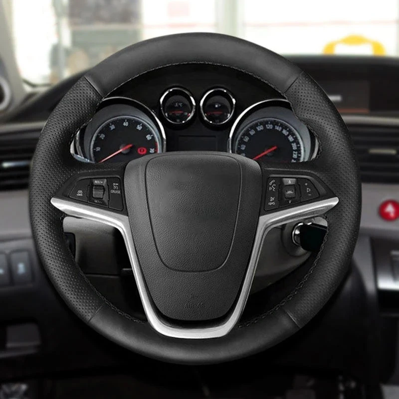 For Opel Astra (J) Vauxhall Holden Astra 2009-2015 Meriva (B) 2010-2017 Zafira (C) 2011-2016 Steering Wheel Black Leather Cover
For Opel Astra (J) Vauxhall Holden Astra 2009-2015 Meriva (B) 2010-2017 Zafira (C) 2011-2016 Steering Wheel Black Leather Cover