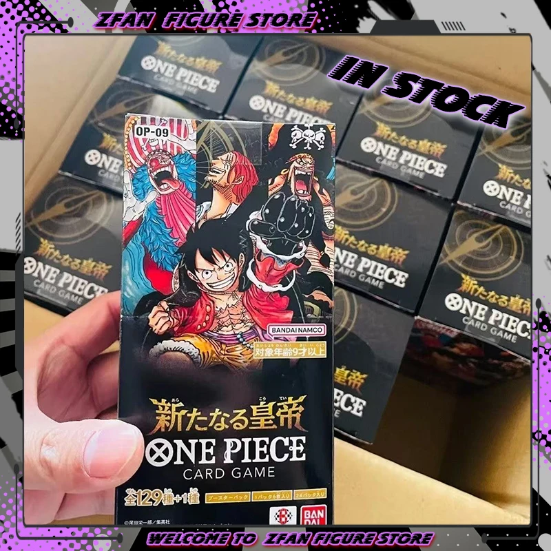 IN STOCK A Whole Box BANDAI Genuine One Piece OPCG TCG Game Card Japanese Version Original Packaging OP09 Collection Card Gift
IN STOCK A Whole Box BANDAI Genuine One Piece OPCG TCG Game Card Japanese Version Original Packaging OP09 Collection Card Gift