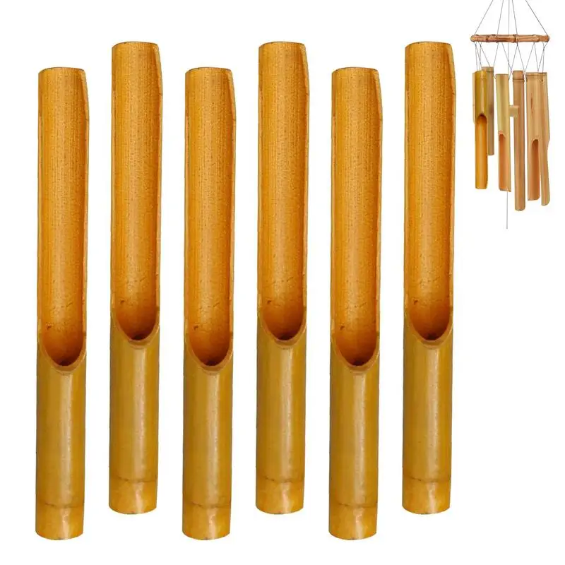 Wooden Wind Chime Garden Bell Tubes 6 Pieces Handcrafted Natural Wooden Wind Chimes For Porch Patio Garden Window
Wooden Wind Chime Garden Bell Tubes 6 Pieces Handcrafted Natural Wooden Wind Chimes For Porch Patio Garden Window