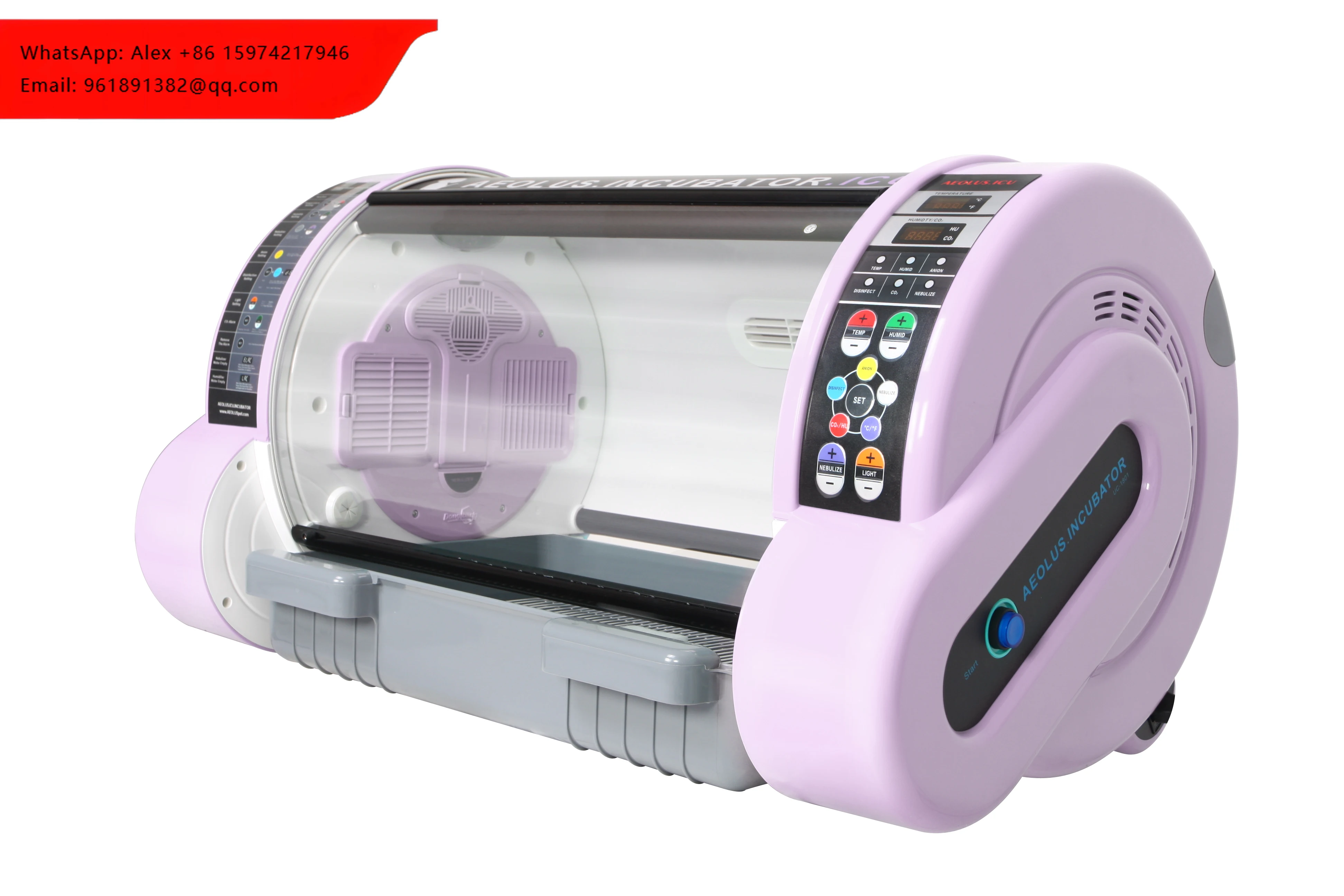 Pet Hospital Incubator Veterinary Temperature Control Puppy Kitten Care Device HF1803
Pet Hospital Incubator Veterinary Temperature Control Puppy Kitten Care Device HF1803