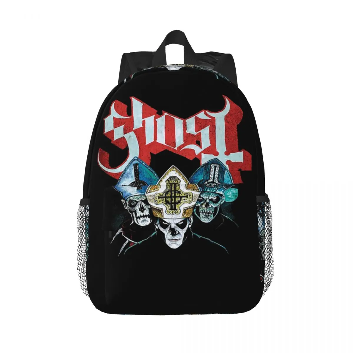 Рюкзак Ghost Band Holy Trinity, Лидер продаж, рюкзак большой емкости для мальчиков и девочек, сумки на плечо для мужчин и женщин, школьная сумка
Рюкзак Ghost Band Holy Trinity, Лидер продаж, рюкзак большой емкости для мальчиков и девочек, сумки на плечо для мужчин и женщин, школьная сумка