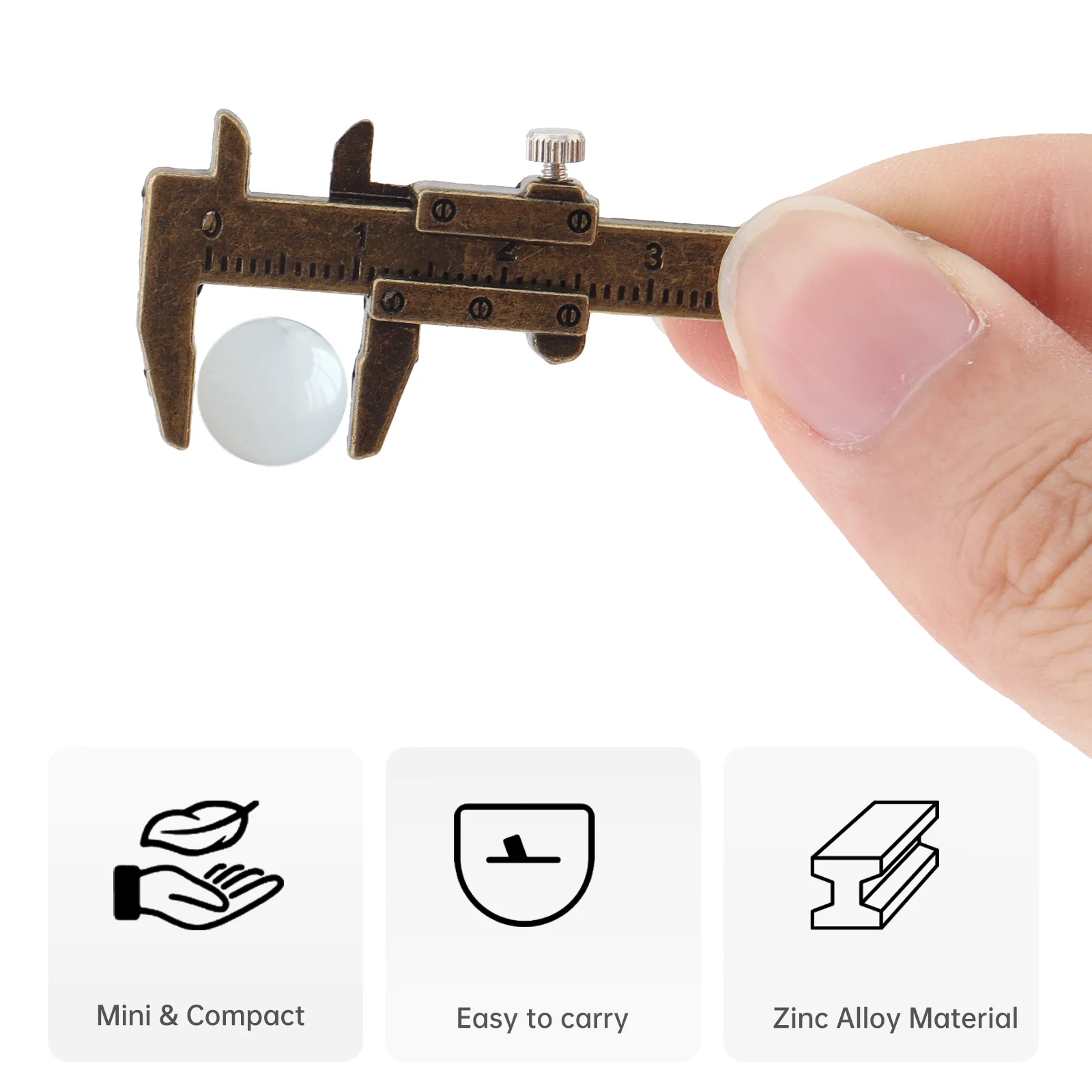 Upgrade 10X Portable Mini Magnifying Glasses with Protective Sheath Folding Pocket Magnifier