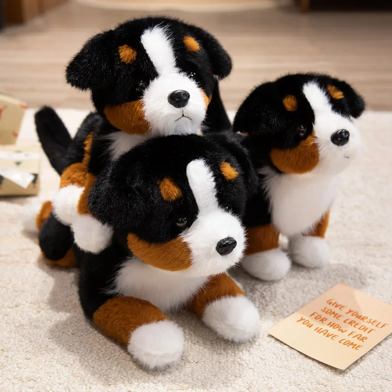 Lifelike Plush Bernese Mountain Dog Toy Stuffed Animals Soft Simulation Cute Puppy Pet Doll Children Kids Girls Lovely Gift
Lifelike Plush Bernese Mountain Dog Toy Stuffed Animals Soft Simulation Cute Puppy Pet Doll Children Kids Girls Lovely Gift