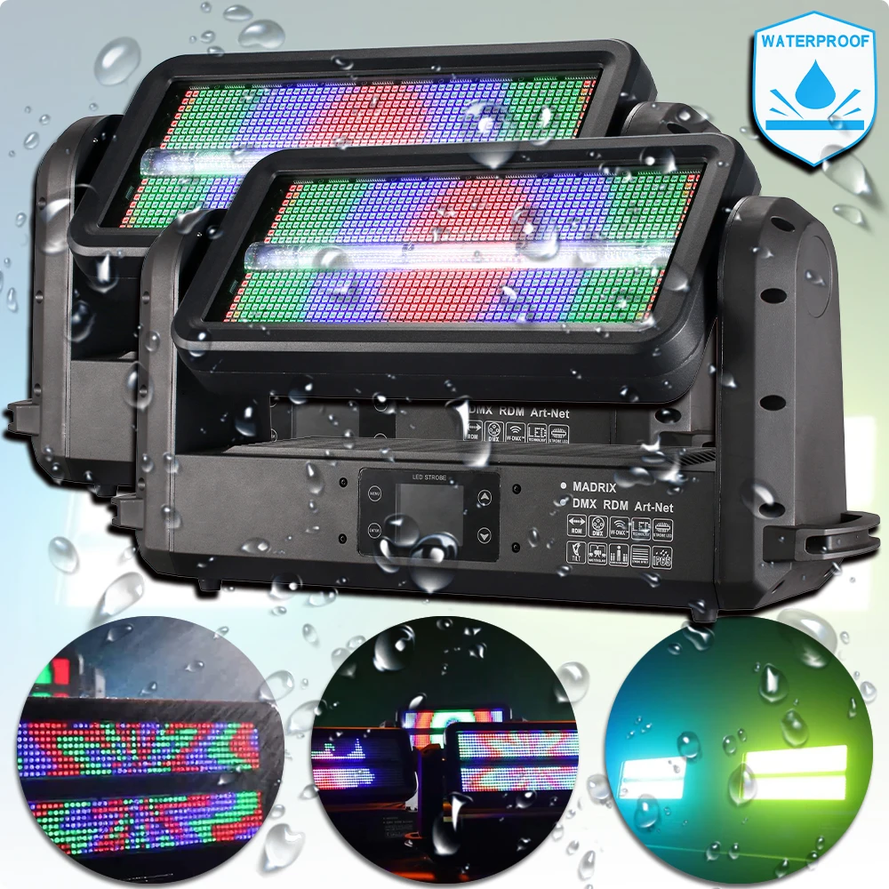 2Pcs/Lot Waterproof 3000W LED Head Strobe Par Light DMX Effect Stage Effect Lights Professional Stage DJ Bar Decorative Lamp
2Pcs/Lot Waterproof 3000W LED Head Strobe Par Light DMX Effect Stage Effect Lights Professional Stage DJ Bar Decorative Lamp