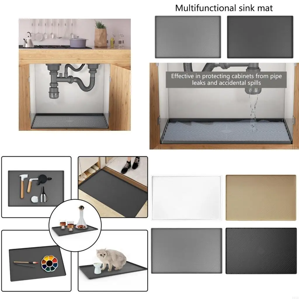 Multi-purpose Under Sink Mat Water-proof Pad Cabinet Protectors Sink Drip-Tray B95B
Multi-purpose Under Sink Mat Water-proof Pad Cabinet Protectors Sink Drip-Tray B95B