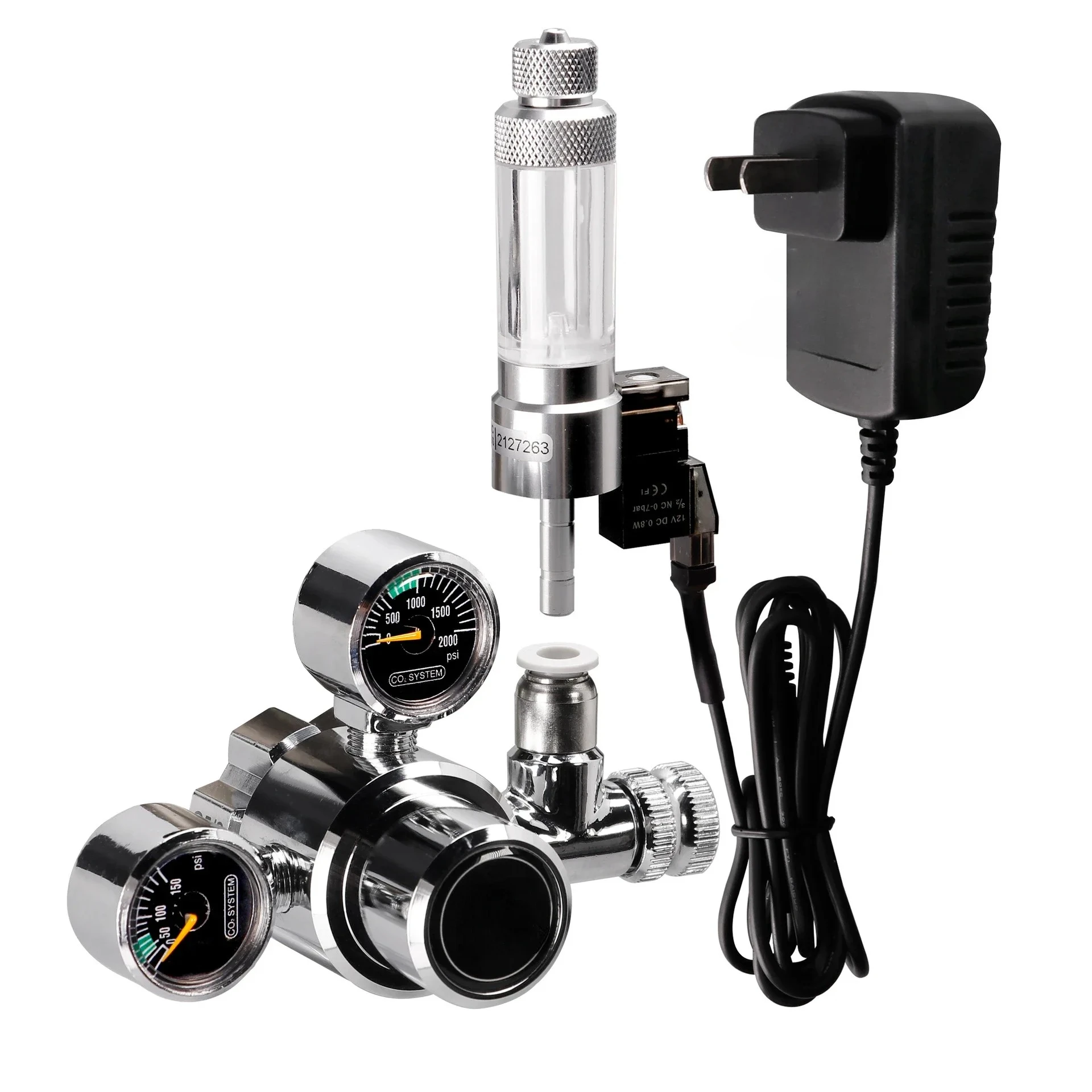 Aquarium aquatic plant solenoid valve double table carbon dioxide pressure reducing valve pressure reducing co2 cylinder
Aquarium aquatic plant solenoid valve double table carbon dioxide pressure reducing valve pressure reducing co2 cylinder