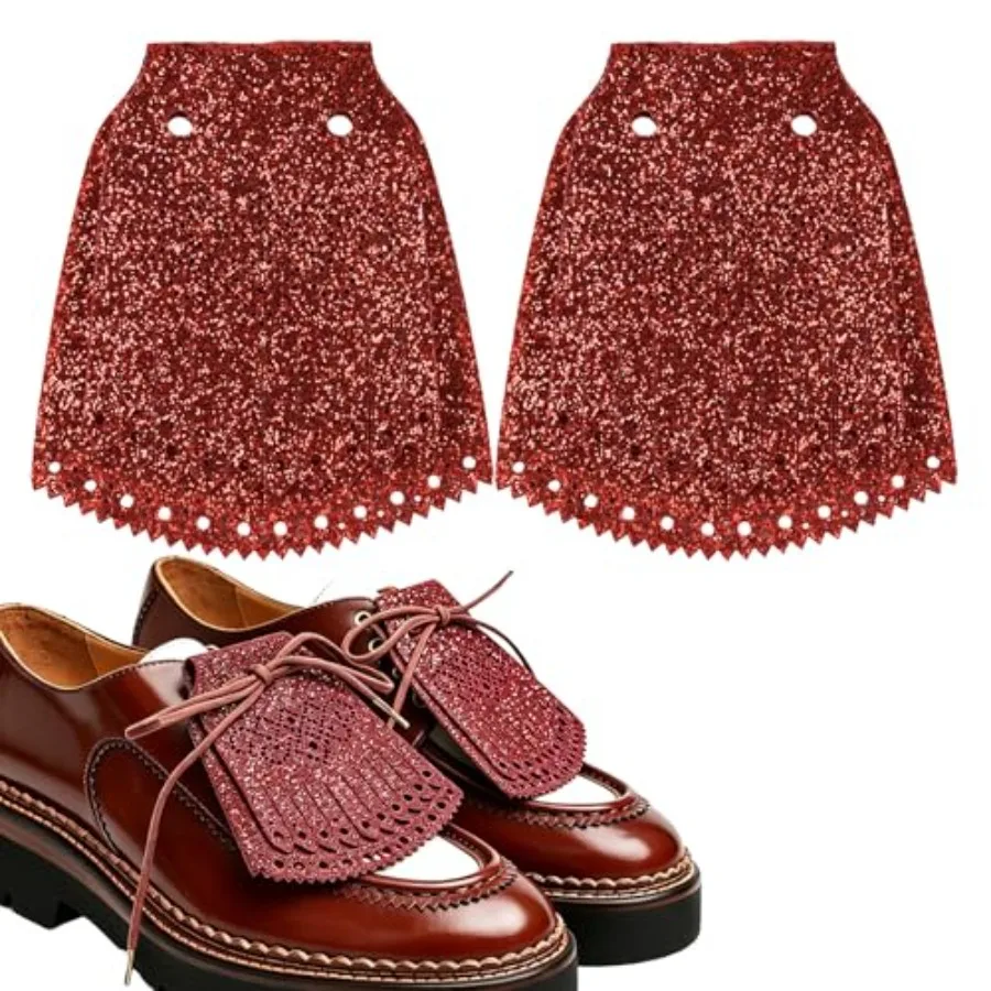 NOWNIN 2PCS Kilties Shoe Topper for Golf Shoes, Brogue Oxfords Loafers Luxe fringe design. Fits brogue oxfords and loafers. DIY
NOWNIN 2PCS Kilties Shoe Topper for Golf Shoes, Brogue Oxfords Loafers Luxe fringe design. Fits brogue oxfords and loafers. DIY