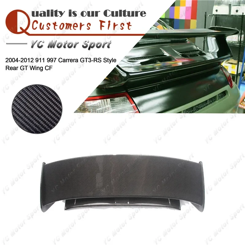 Car Accessories Carbon Fiber GT3 RS Style Rear Spoiler Fit For 2004-2012 Carrara 911 997 Rear Trunk GT Wing
Car Accessories Carbon Fiber GT3 RS Style Rear Spoiler Fit For 2004-2012 Carrara 911 997 Rear Trunk GT Wing