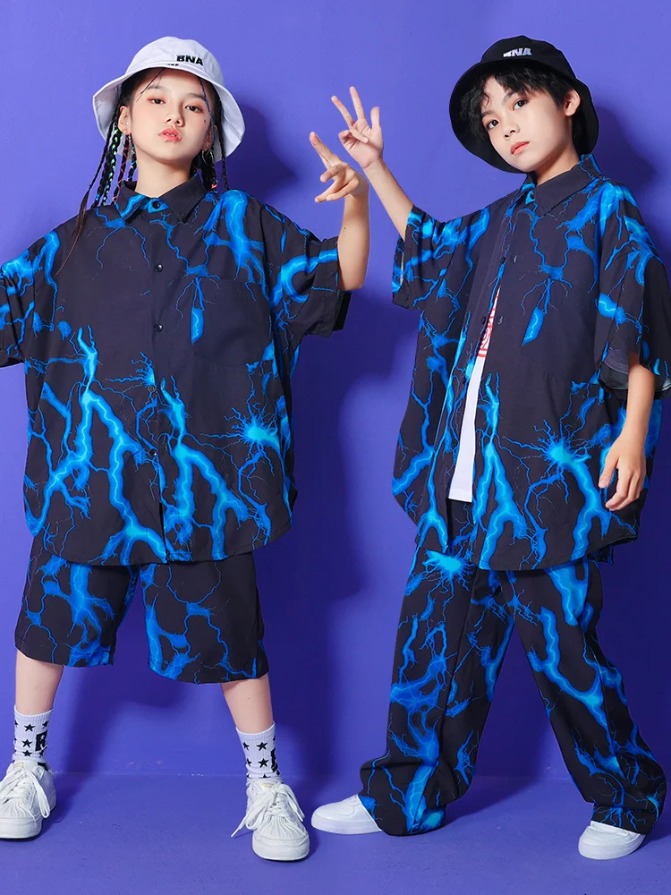 Children's street dance trendy clothing shirt set, explosive street performance clothing, boys and girls' hip-hop trendy
Children's street dance trendy clothing shirt set, explosive street performance clothing, boys and girls' hip-hop trendy