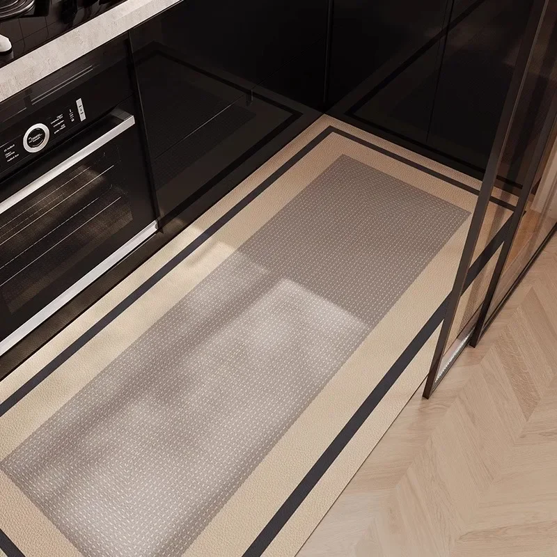 Carpet for Kitchen Floor Mat Pvc Waterproof Leather Foot Mats Oil Proof Non-slip Long Rug Minimalist Home Decoration Rugs 주방 카펫
Carpet for Kitchen Floor Mat Pvc Waterproof Leather Foot Mats Oil Proof Non-slip Long Rug Minimalist Home Decoration Rugs 주방 카펫