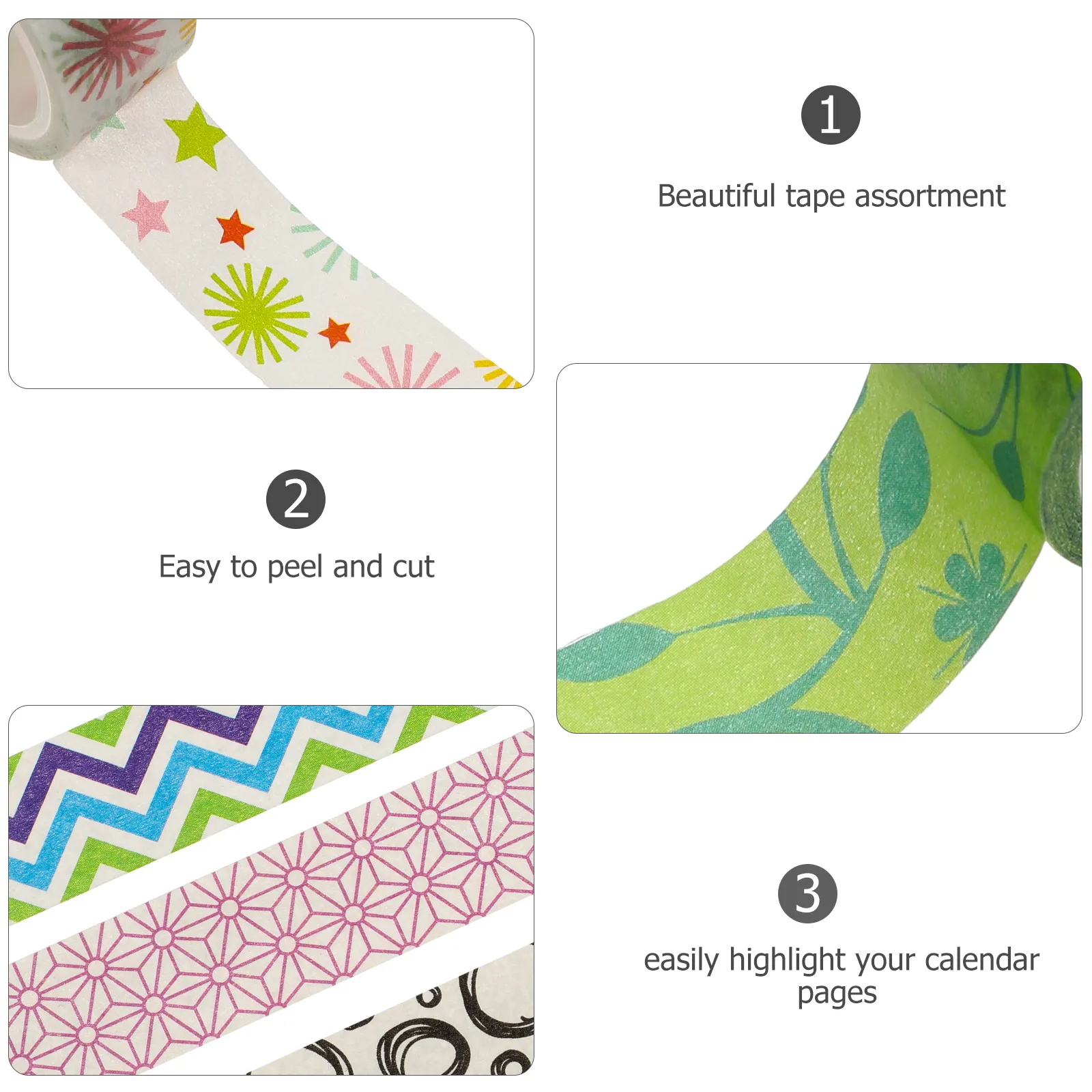 Craft Tape Gift Packaging Decorative Adhesive Transparent Waterproof Beautiful Tape Assortment Easy No Residue Superior
Craft Tape Gift Packaging Decorative Adhesive Transparent Waterproof Beautiful Tape Assortment Easy No Residue Superior