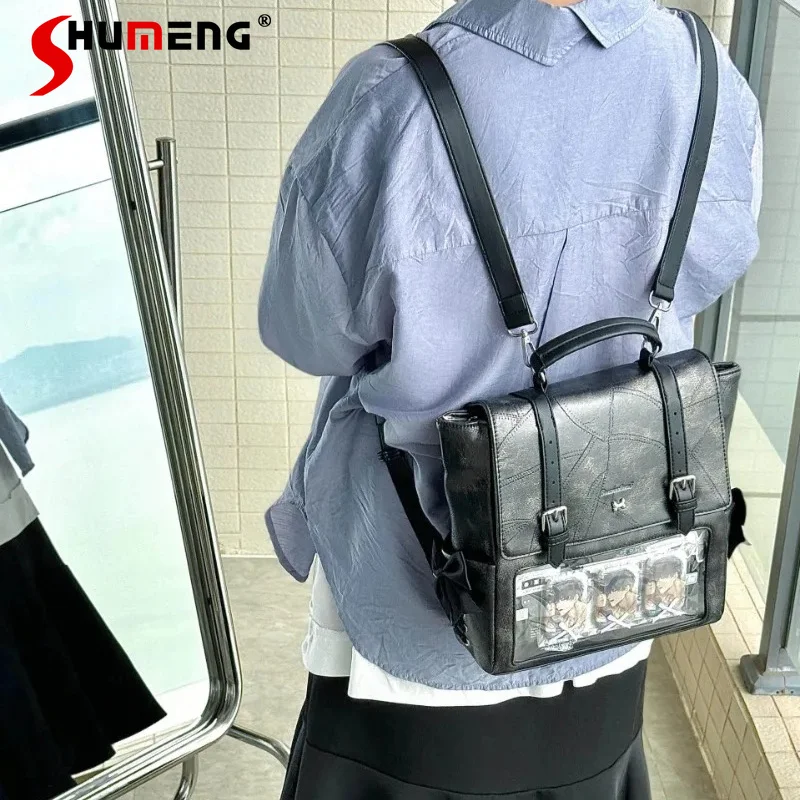 Japanese Rojita Double Shoulder Butterfly Ribbon Pu Cross Body Shopping Bags Sweet Cool Anime Small And Medium Pain Bag For Girl
Japanese Rojita Double Shoulder Butterfly Ribbon Pu Cross Body Shopping Bags Sweet Cool Anime Small And Medium Pain Bag For Girl