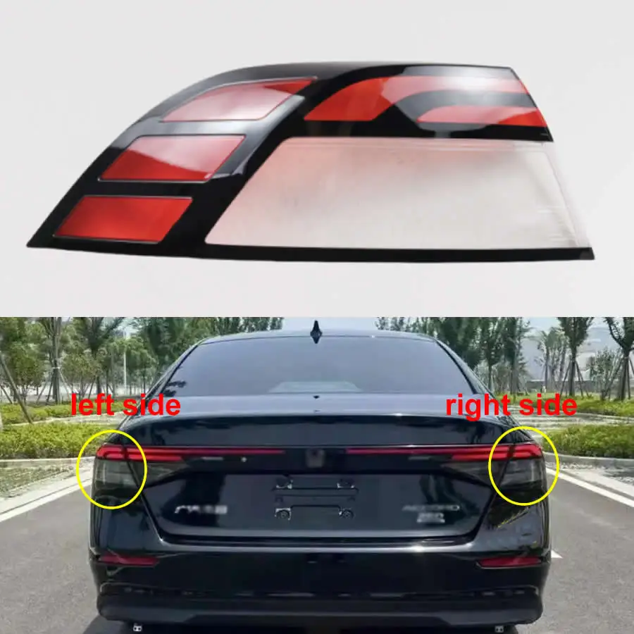 For Honda Accord 11th Generation 2023 2024 Replacement Outer Tail Lamp Cover Taillight Shell Rear Brake Lights Mask Plexiglass
For Honda Accord 11th Generation 2023 2024 Replacement Outer Tail Lamp Cover Taillight Shell Rear Brake Lights Mask Plexiglass