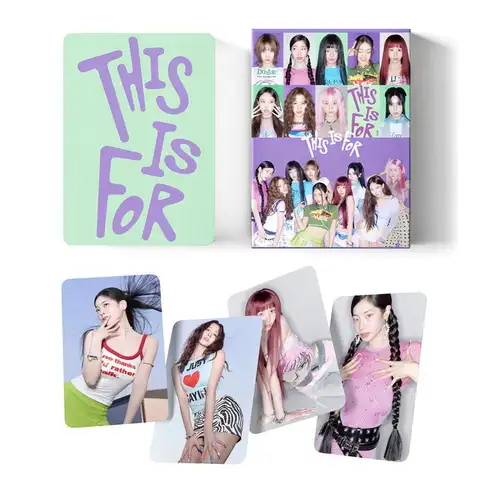 55 unids/caja para dos veces, esto es para Lomo Star, tarjetas fotográficas, colección de tarjetas Lomo, tarjetas fotográficas impresas HD, regalo para seguidores