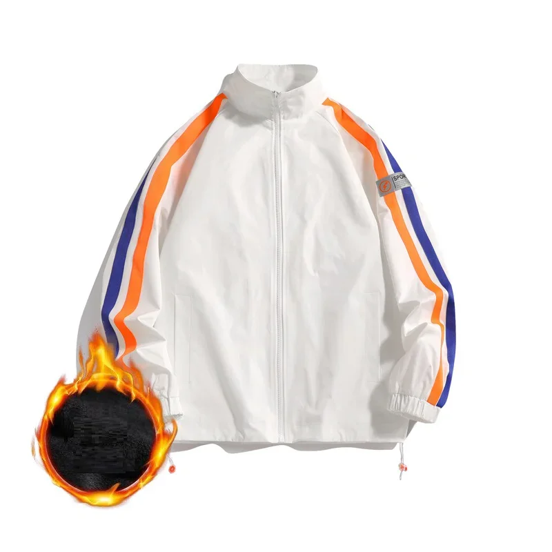 2023 New Winter Men's Fleece Warm Jackets Coat Fashion Patchwork Streetwear Men Jacket High Quality Mens Stand Collar Outerwear
2023 New Winter Men's Fleece Warm Jackets Coat Fashion Patchwork Streetwear Men Jacket High Quality Mens Stand Collar Outerwear