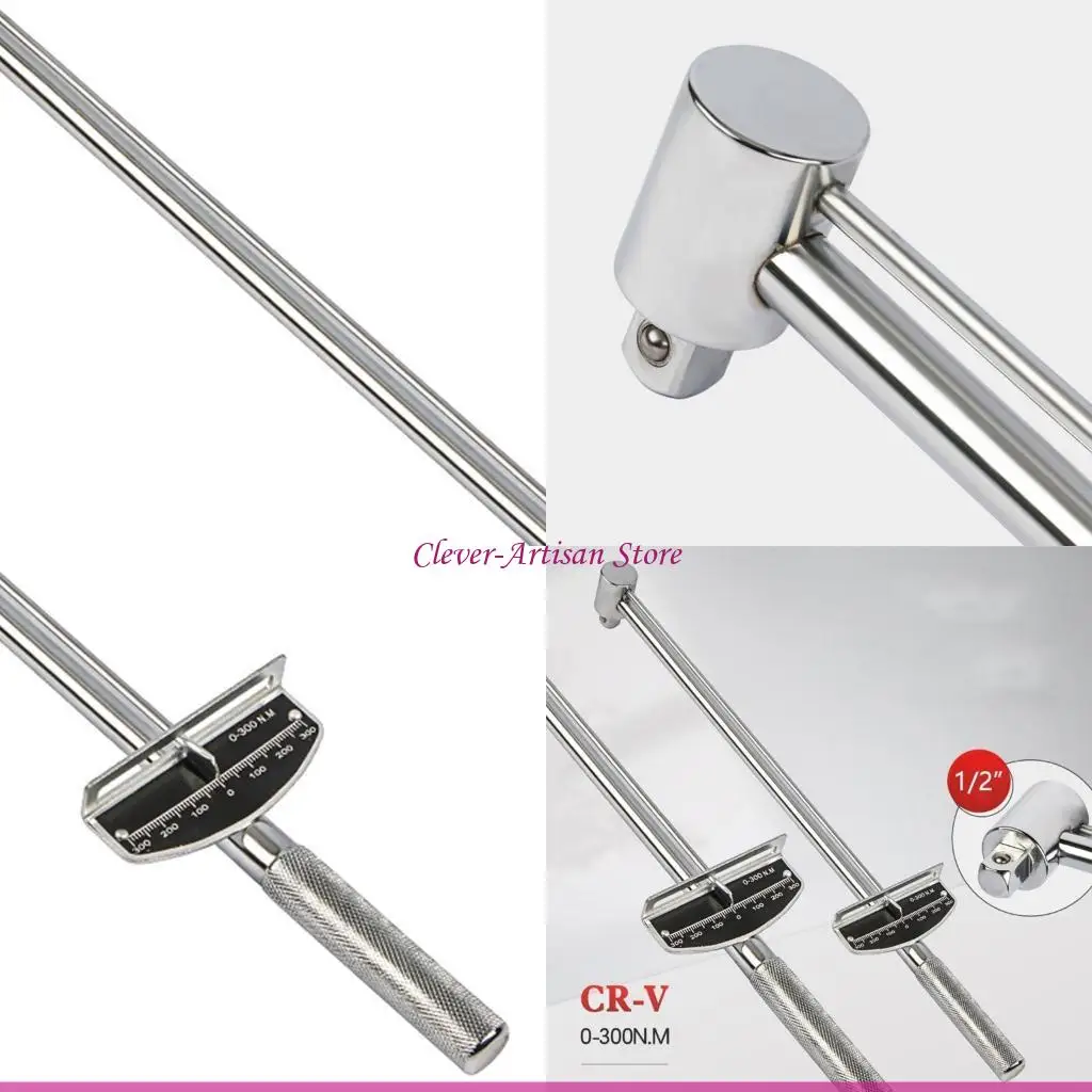 E06B in Drive Torque Wrench for Cr-V Pointer Type Socket Spanner 0-300N.for m Wre
E06B in Drive Torque Wrench for Cr-V Pointer Type Socket Spanner 0-300N.for m Wre