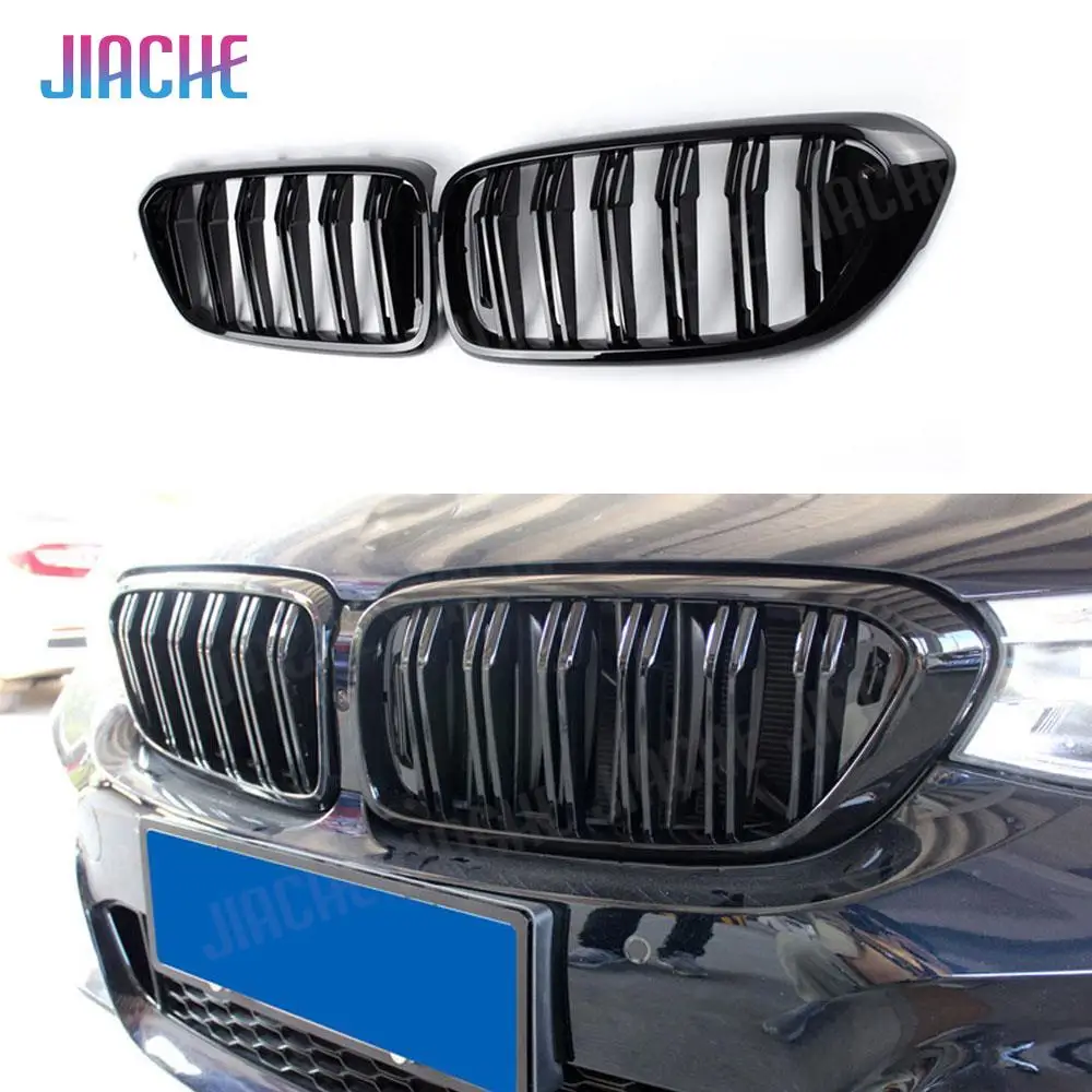 2PCS ABS Front Racing Grill Kidney Double Slat Grille Mesh Covers for BMW 6 Series GT G32 630i 2018-2019 Car Styling
2PCS ABS Front Racing Grill Kidney Double Slat Grille Mesh Covers for BMW 6 Series GT G32 630i 2018-2019 Car Styling