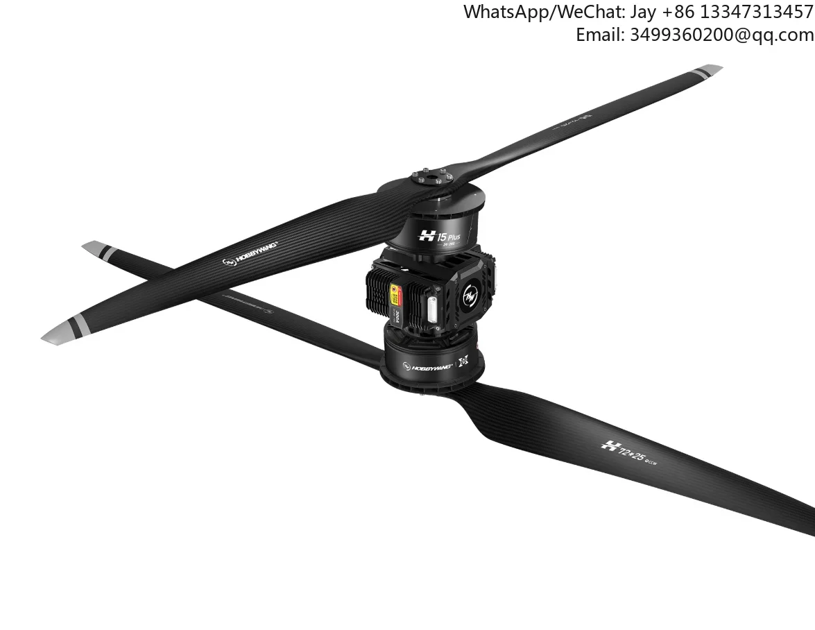 H15 Plus Coaxial Motor All-in-One Thrust System 184kg Max Thrust ESC Propeller For Heavy-Lift Industrial
H15 Plus Coaxial Motor All-in-One Thrust System 184kg Max Thrust ESC Propeller For Heavy-Lift Industrial