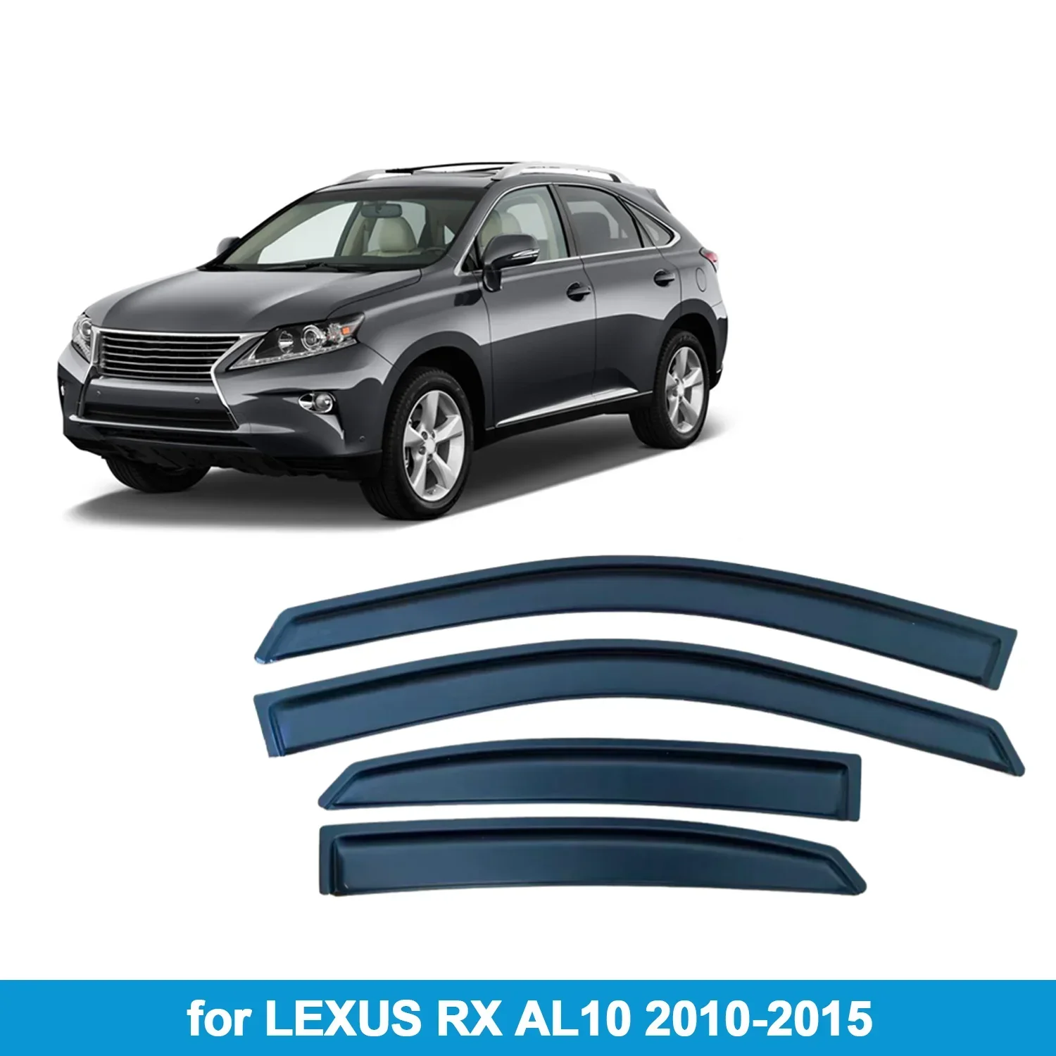 Оконный козырек для LEXUS RX AL10 2010-2015, защита от дождя, боковой дефлектор, защита от атмосферных воздействий, лента для наружного крепления
Оконный козырек для LEXUS RX AL10 2010-2015, защита от дождя, боковой дефлектор, защита от атмосферных воздействий, лента для наружного крепления