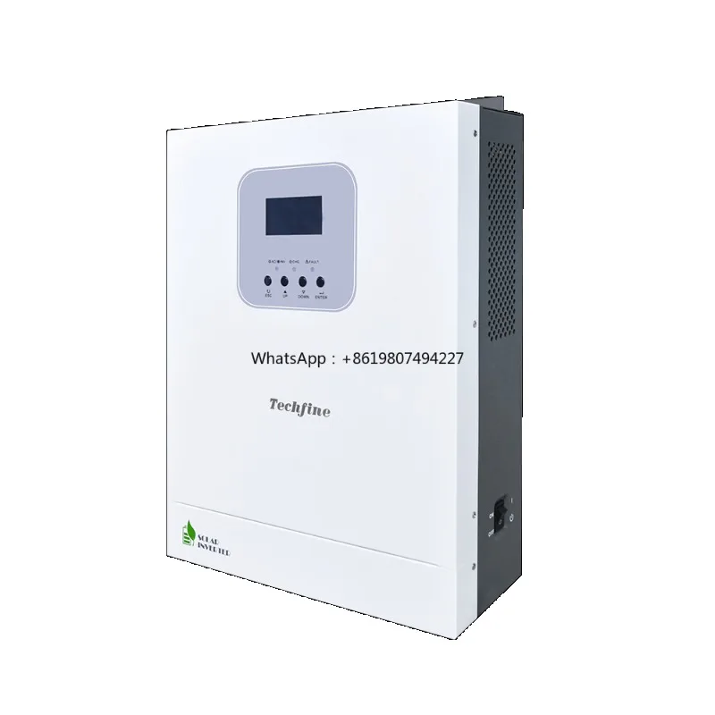 Hybrid On/Off Grid LCD Display Single Output For High Frequency Solar Inverter 48V 6200W 220V 240VAC
Hybrid On/Off Grid LCD Display Single Output For High Frequency Solar Inverter 48V 6200W 220V 240VAC