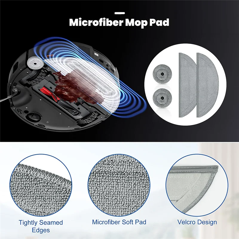 Комплект аксессуаров BAAR для Roborock Saros 10/S9 Maxv Ultra/S90ver G30/A1460RR, фильтр боковой щетки, швабра Edgewise
Комплект аксессуаров BAAR для Roborock Saros 10/S9 Maxv Ultra/S90ver G30/A1460RR, фильтр боковой щетки, швабра Edgewise