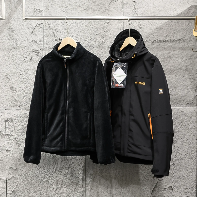 Thiened Fce Outdoor Men's Jaet High-End Soft ell Cotton Coat Windproof Long Sve Zipper Closure Casual Sle Coat
Thiened Fce Outdoor Men's Jaet High-End Soft ell Cotton Coat Windproof Long Sve Zipper Closure Casual Sle Coat