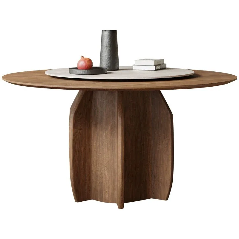 Retro style solid wood round table household small apartment 4 people ash wood round dining
Retro style solid wood round table household small apartment 4 people ash wood round dining