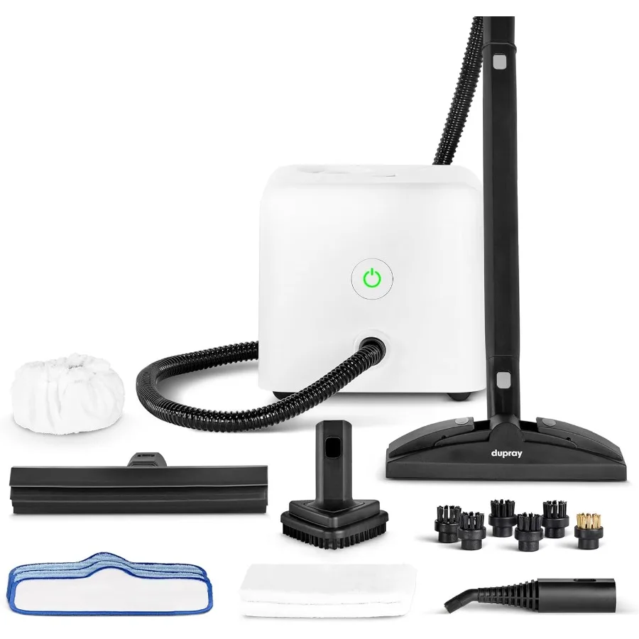 Neat Steam Cleaner with 17-Piece Kit Powerful Chemical-Free Cleaning Solution for Floors Cars Tiles Upholstery Kitchen Applianc
Neat Steam Cleaner with 17-Piece Kit Powerful Chemical-Free Cleaning Solution for Floors Cars Tiles Upholstery Kitchen Applianc