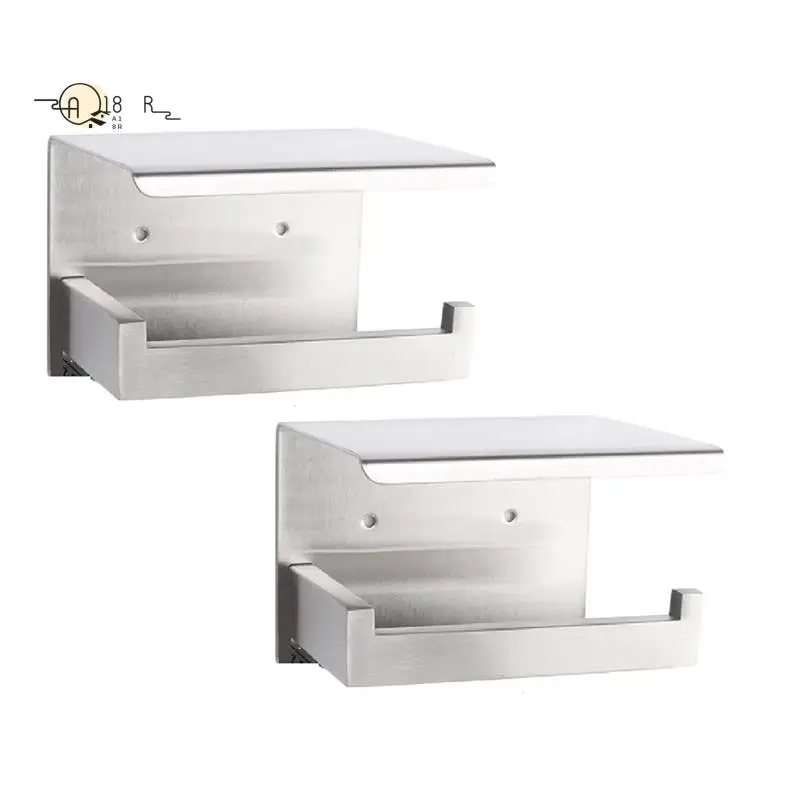 A18R -2 Pcs Steel Toilet Paper Commodity Wipes Storage Rack Washroom Paper Towel Holder
A18R -2 Pcs Steel Toilet Paper Commodity Wipes Storage Rack Washroom Paper Towel Holder