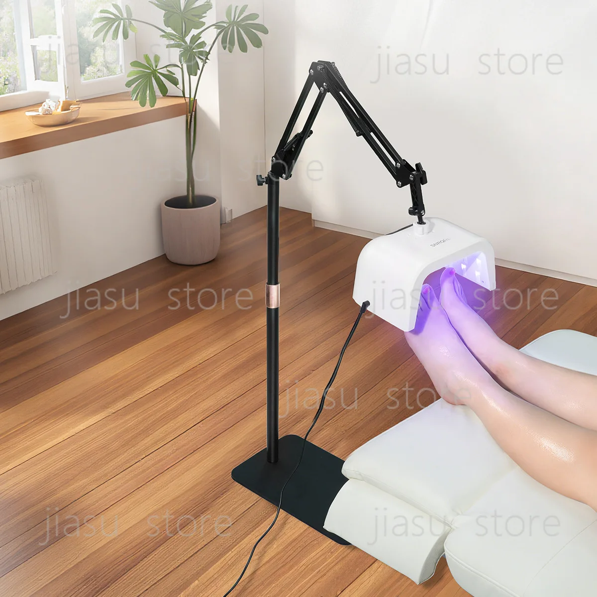 Rechargeable Portable Foot UV Nail Lamp Kit Auto Sensor Gel Light with Salon Foot Rest Support Stand
Rechargeable Portable Foot UV Nail Lamp Kit Auto Sensor Gel Light with Salon Foot Rest Support Stand