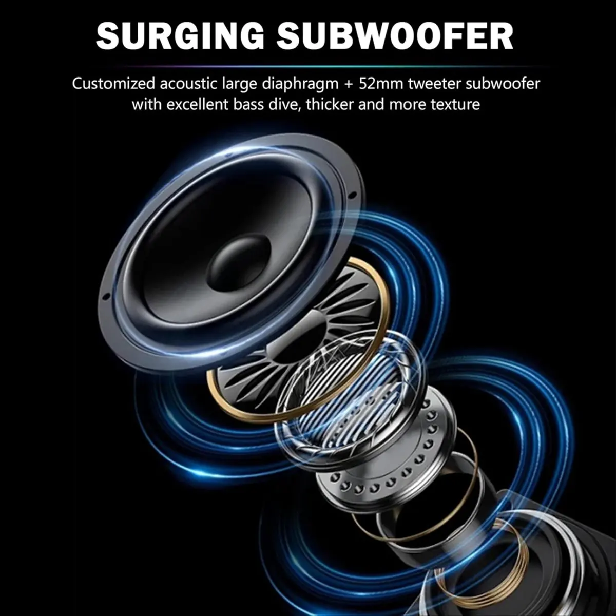 Portable Alarm Clock FM Radio Bluetooth Speakers Colorful Light Subwoofer with Dimming Display Dual Alarm Music Player,A
Portable Alarm Clock FM Radio Bluetooth Speakers Colorful Light Subwoofer with Dimming Display Dual Alarm Music Player,A