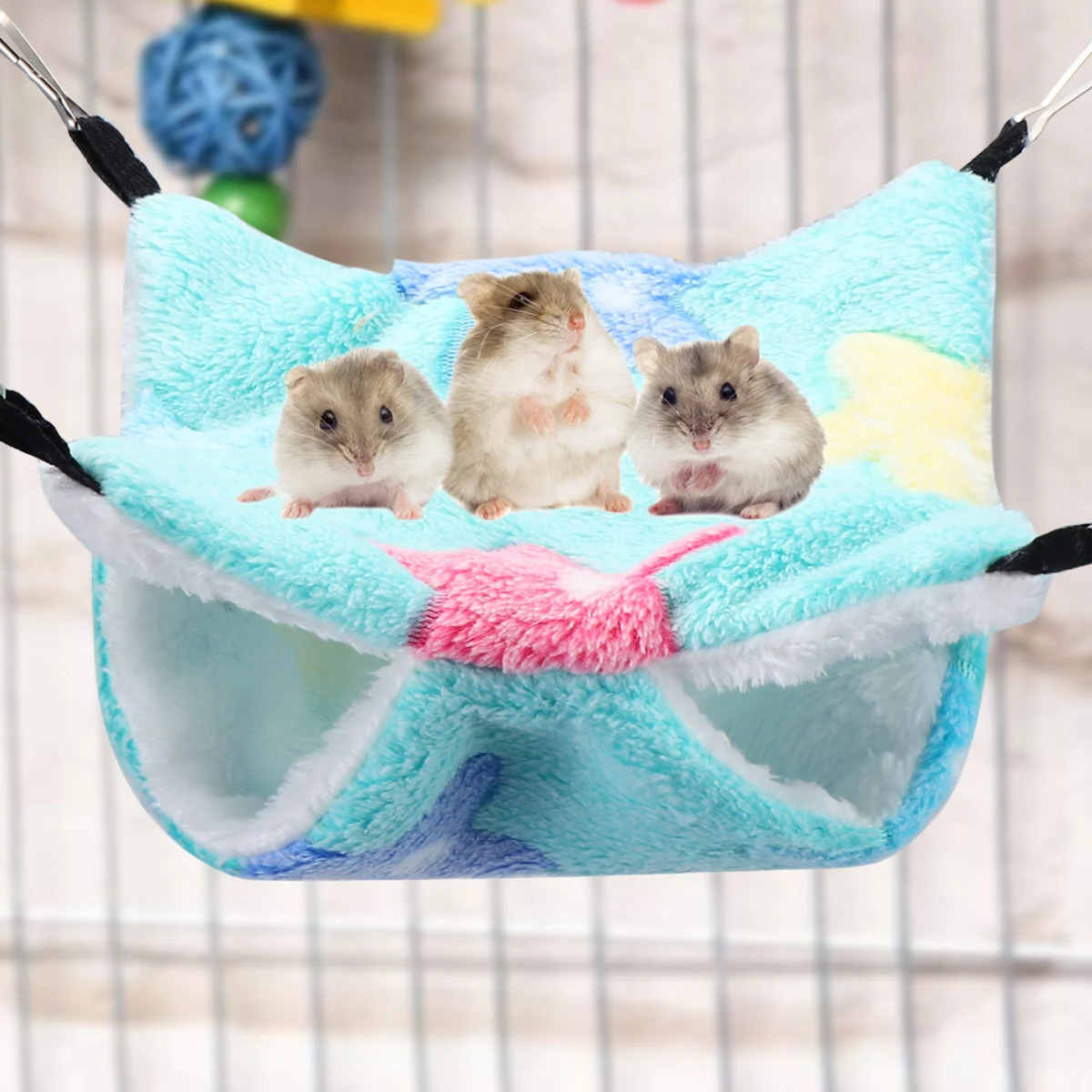 Double Layer Hanging Pet Bed 20X20 Inch Print Metal Frame Warm Cat Hammock For Small Pets Pet Supplies
Double Layer Hanging Pet Bed 20X20 Inch Print Metal Frame Warm Cat Hammock For Small Pets Pet Supplies