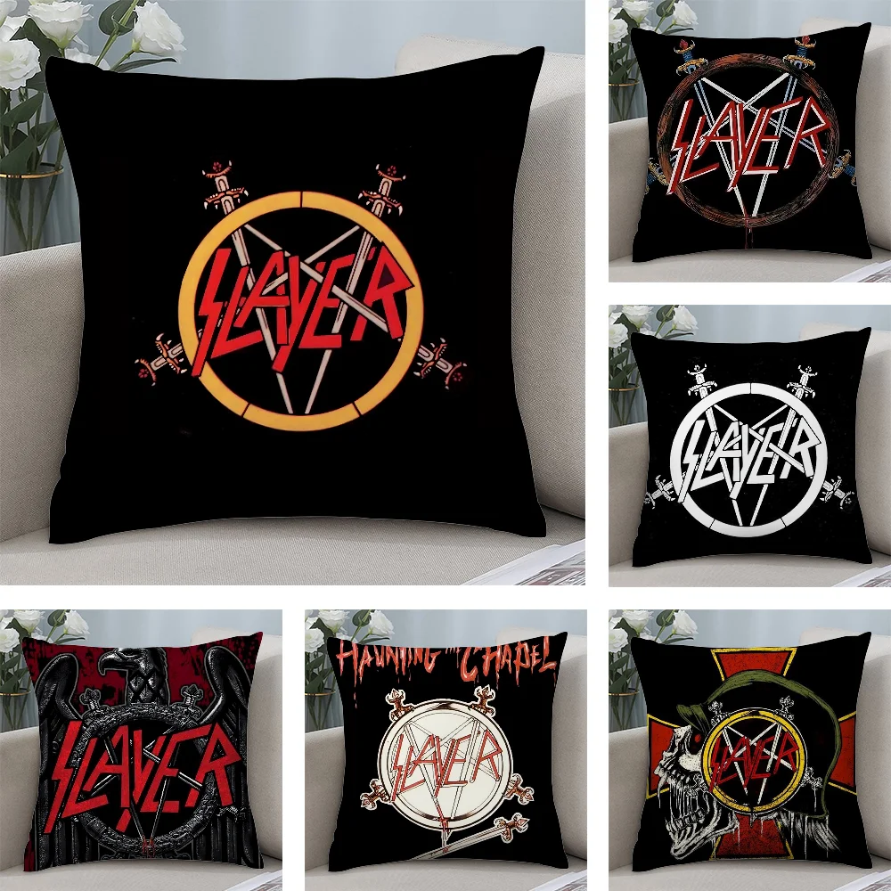 SlayerS M-Metal Rock Pillow Case Short Plush Pillow Covers Sofa Decorative Gift Home Double-sided Printing Cushion Cover
SlayerS M-Metal Rock Pillow Case Short Plush Pillow Covers Sofa Decorative Gift Home Double-sided Printing Cushion Cover