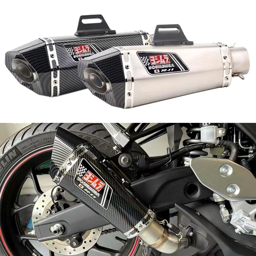 Универсальный выхлоп мотоцикла 51 мм с наклейкой DB Killer, глушитель для Z900 Z400 Ninja400 300 ZX6R GSX250R R3 R6 R25 MT07 CBR300R
Универсальный выхлоп мотоцикла 51 мм с наклейкой DB Killer, глушитель для Z900 Z400 Ninja400 300 ZX6R GSX250R R3 R6 R25 MT07 CBR300R