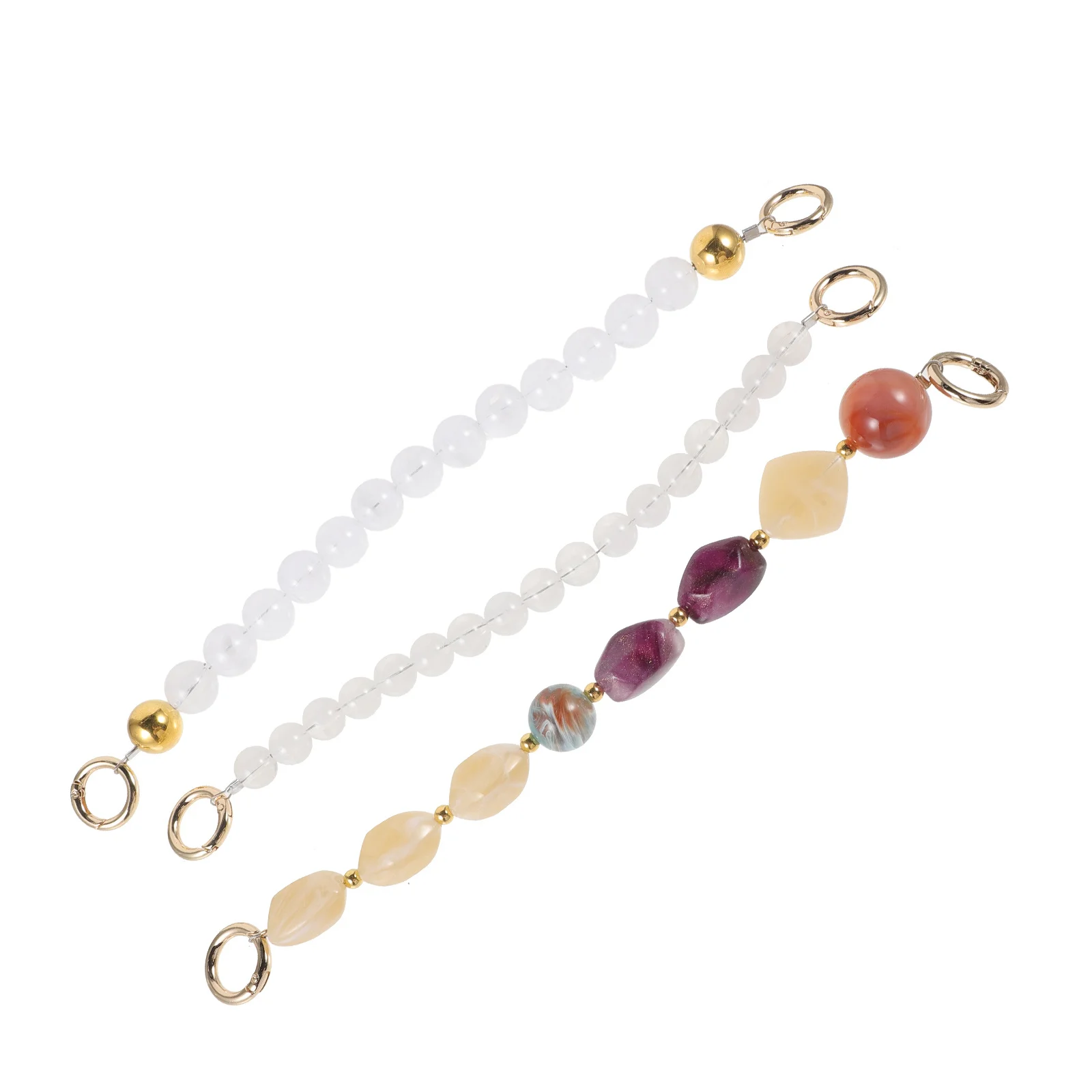 3Pcs Beaded Purse Strap Pearl Chain for Bag Stylish Handbag Charm DIY Imitation Pearl Accessories Lightweight Comfortable Handle
3Pcs Beaded Purse Strap Pearl Chain for Bag Stylish Handbag Charm DIY Imitation Pearl Accessories Lightweight Comfortable Handle