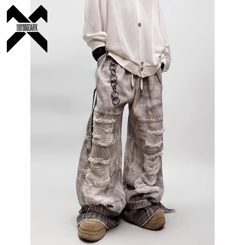 Vintage Washed High Street Jeans Distressed Loose Workwear Pants Wide Leg Denim Trousers for Men Women Streetwear Cargo Pants
Vintage Washed High Street Jeans Distressed Loose Workwear Pants Wide Leg Denim Trousers for Men Women Streetwear Cargo Pants