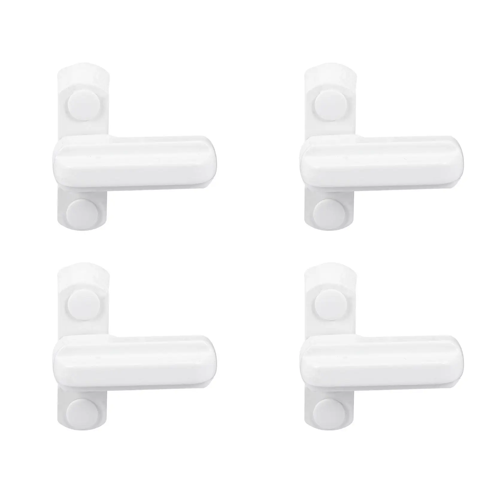 4Pcs Window Lock T Shaped Zinc Alloy Extra Security Sash Blocker for Upvc Doors and Windows Lock Anti-Levering Protection
4Pcs Window Lock T Shaped Zinc Alloy Extra Security Sash Blocker for Upvc Doors and Windows Lock Anti-Levering Protection