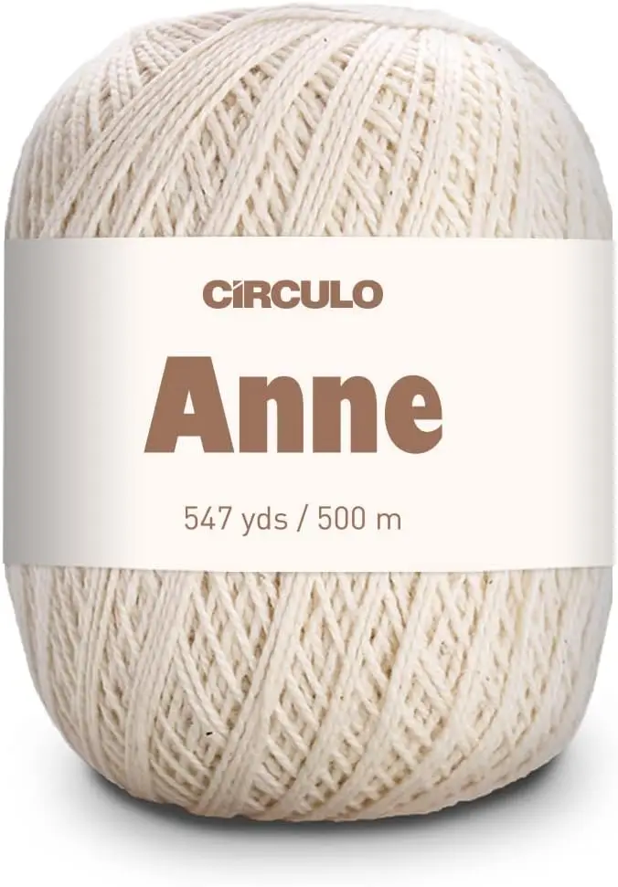 100% Mercerized Virgin Cotton Yarn, Soft Fingering Weight, 547 Yards for Crochet & Knit - Natural
100% Mercerized Virgin Cotton Yarn, Soft Fingering Weight, 547 Yards for Crochet & Knit - Natural