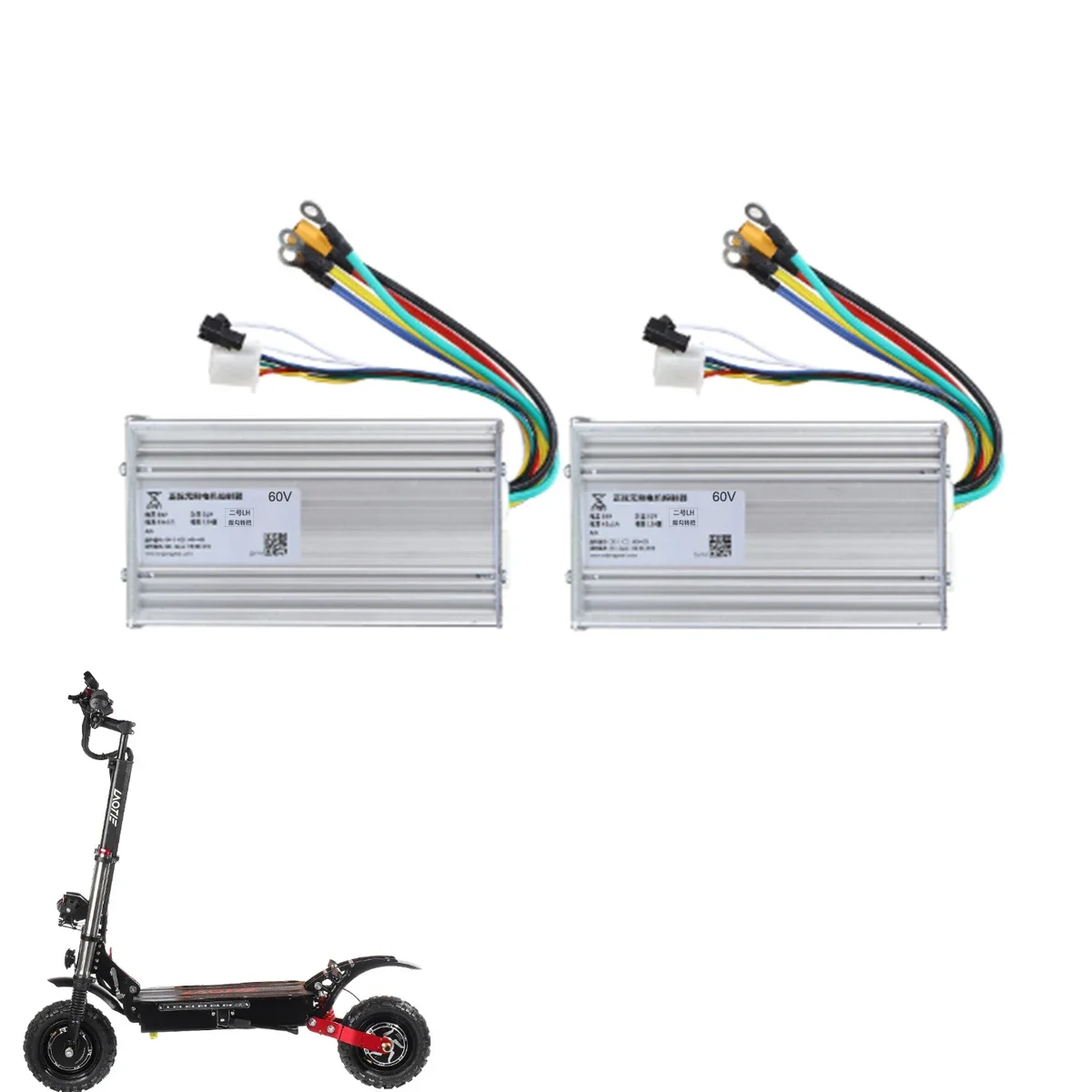 2800W/3000W 60V 45/50A Electric Brushless DC Motor Controller Kit For E-Bike Scooter
2800W/3000W 60V 45/50A Electric Brushless DC Motor Controller Kit For E-Bike Scooter