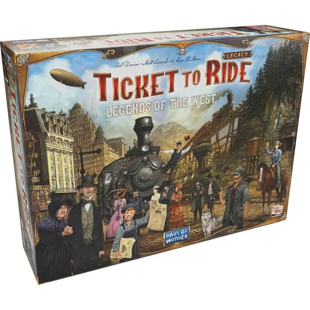Настольная игра Asee Ticket to Ride Legacy: Легенды Запада — Приключения на поезде! Стратегическая игра, семейная игра или для детей и взрослых, возраст
Настольная игра Asee Ticket to Ride Legacy: Легенды Запада — Приключения на поезде! Стратегическая игра, семейная игра или для детей и взрослых, возраст
