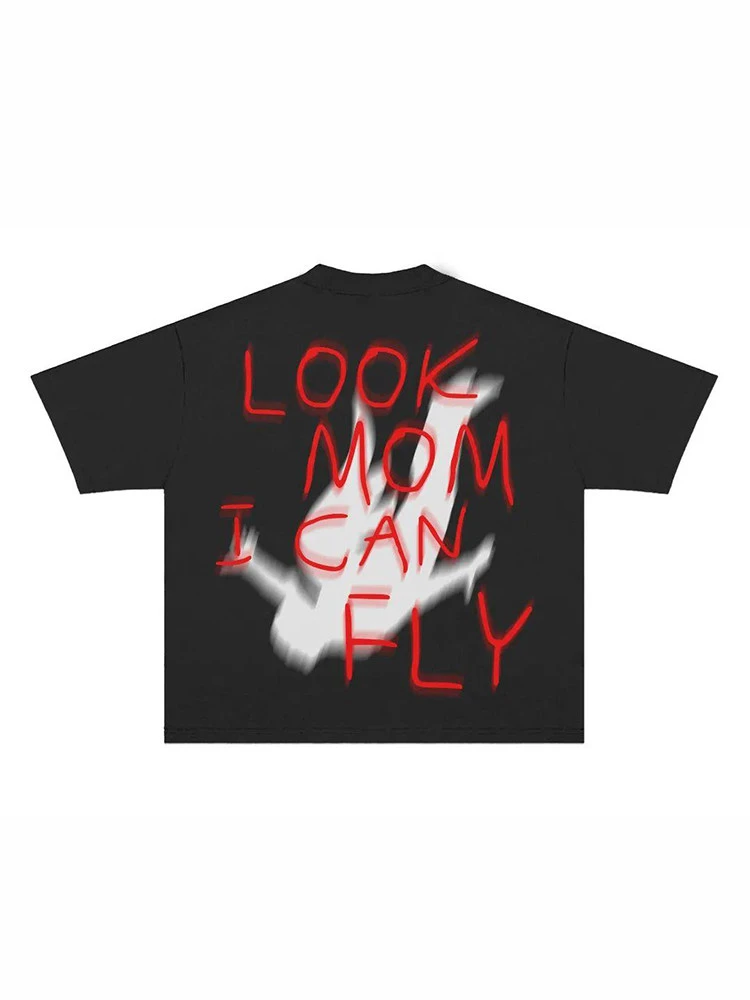 2026 New Style American Retro Letter Print Summer Loose Oversized Y2K Trendy Fashion Short-Sleeved T-Shirt
2026 New Style American Retro Letter Print Summer Loose Oversized Y2K Trendy Fashion Short-Sleeved T-Shirt