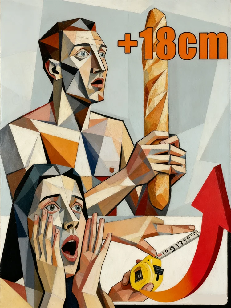 Будь настоящим мужчинам, большим, сильнее и длиннее
Будь настоящим мужчинам, большим, сильнее и длиннее